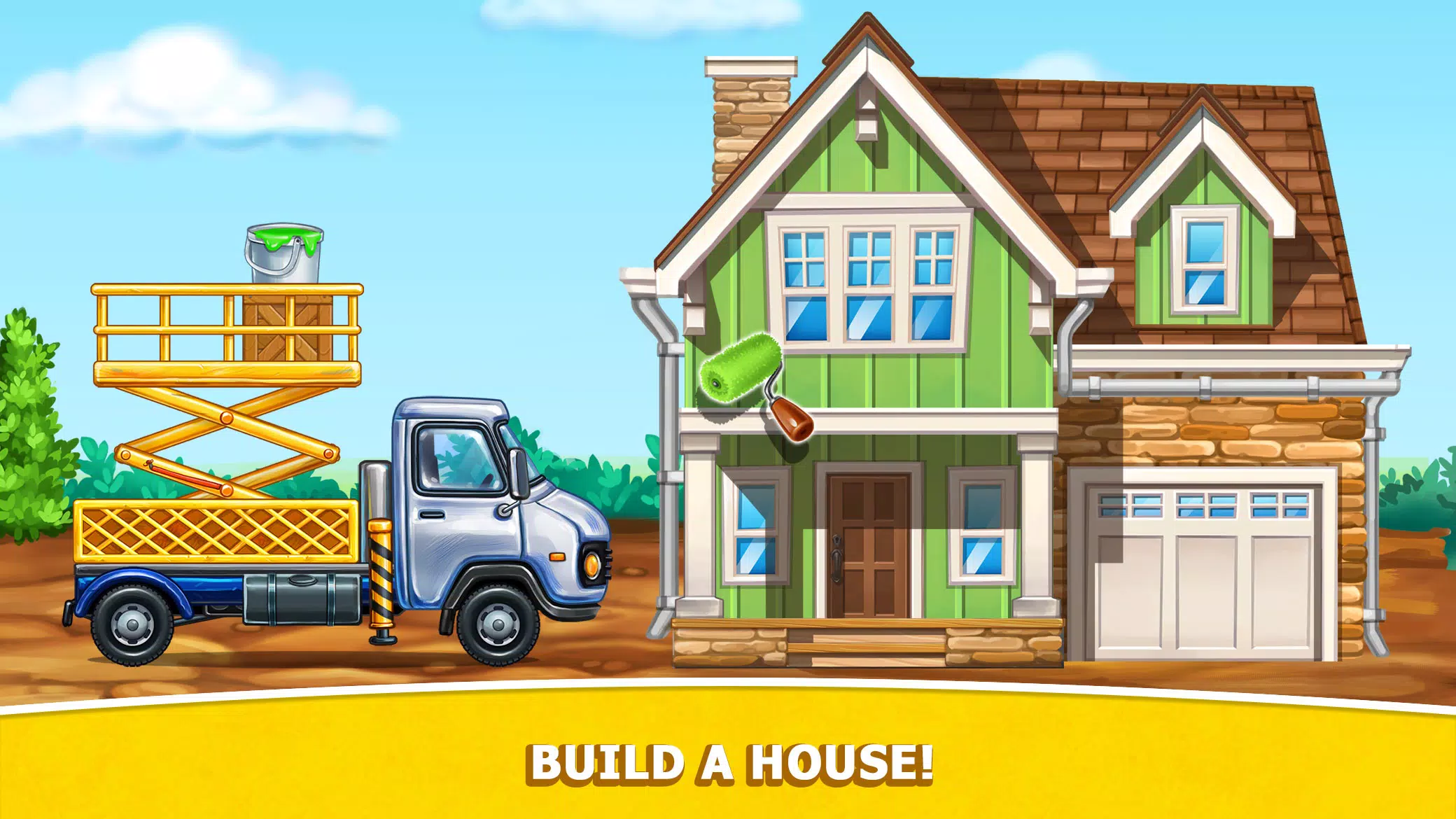 Kids Truck: City Builder Games Ảnh chụp màn hình 4