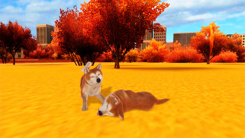 Akita Dog Simulator Ekran Görüntüsü 1