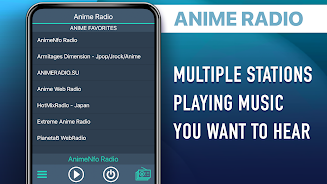 Anime Radio Favorites Скриншот 4