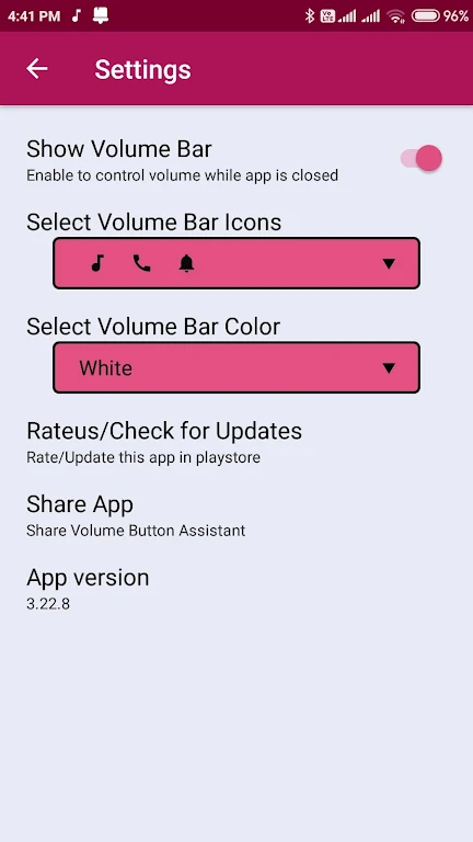 Volume Button Assistant Zrzut ekranu 4