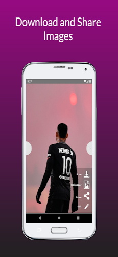 Schermata Neymar Wallpapers HD, Keyboard 1