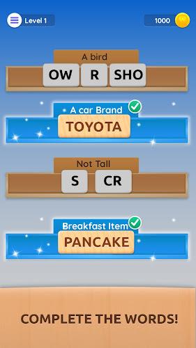 Word Jigsaw: Brain Teaser स्क्रीनशॉट 2