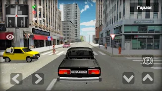 VAZ 2105 Russian Car Simulator স্ক্রিনশট 1