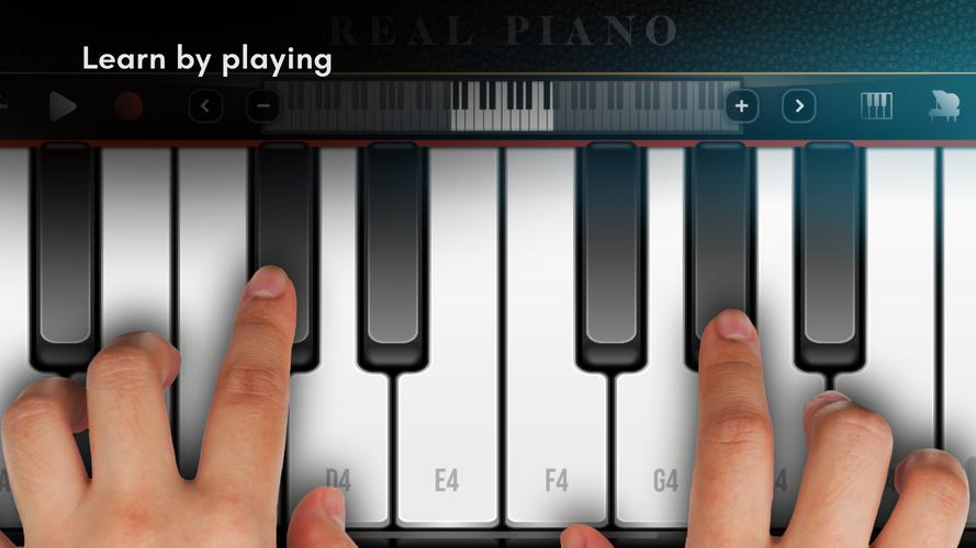 Real Piano: Piano-Keyboard Screenshot 1