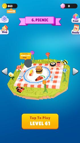 Tap Out 3D: Puzzle Game Скриншот 2