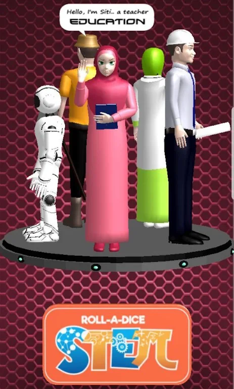 STEM roll-a-dice Ekran Görüntüsü 1