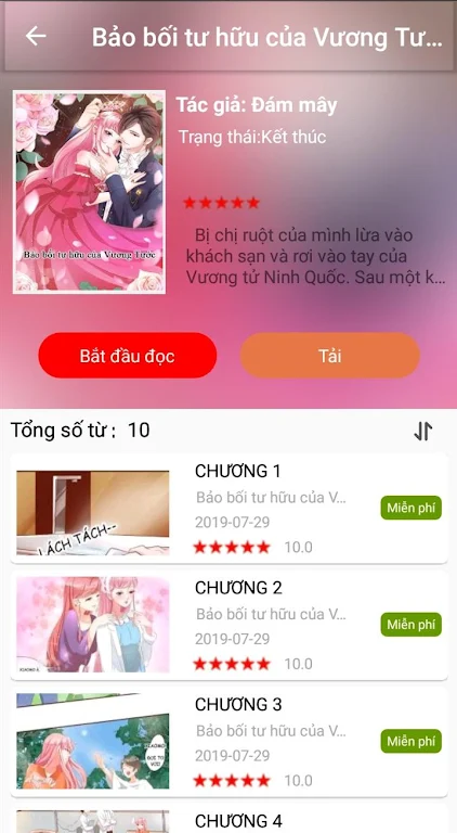 Ngôn Tình -- Webtoon,Manga,Comics Скриншот 2