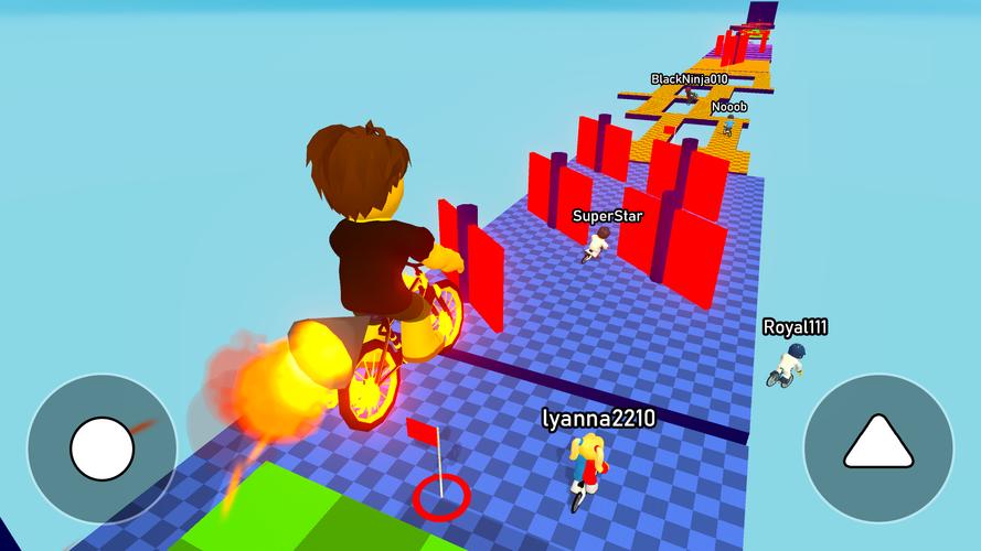 Obby bike: Parkour Adventure应用截图第3张