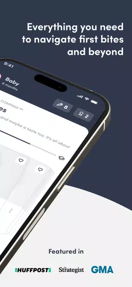 Schermata Solid Starts: Baby Food App 2