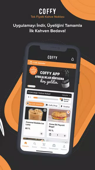 Coffy - Kahve Siparişi Ekran Görüntüsü 2