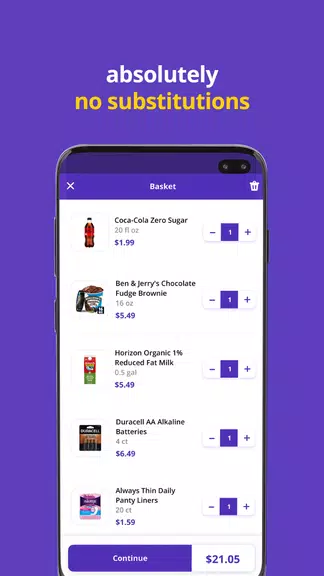 getir: groceries in minutes ภาพหน้าจอ 4