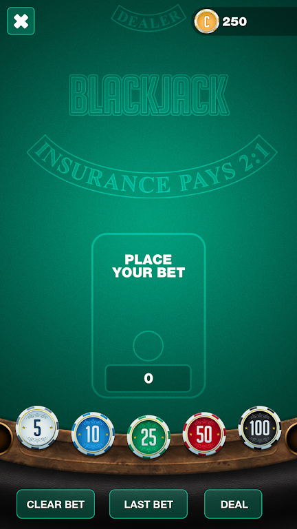 BlackJack TwentyOne Captura de pantalla 3