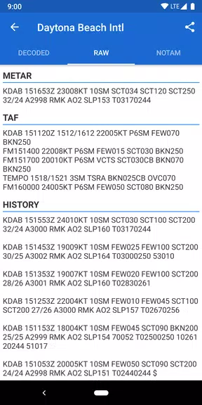 Avia Weather - METAR & TAF Tangkapan skrin 3