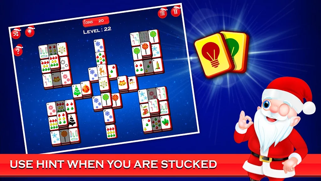 Mahjong Deluxe - Christmas Fun應用截圖第4張