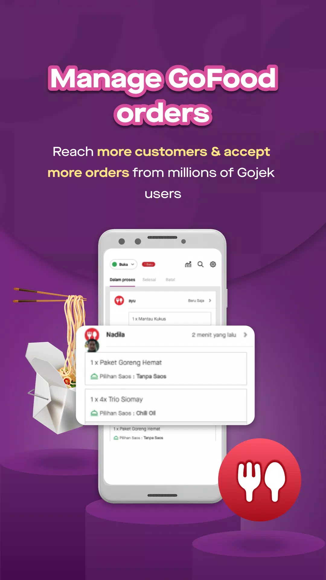 GoBiz - GoFood Merchant App應用截圖第3張