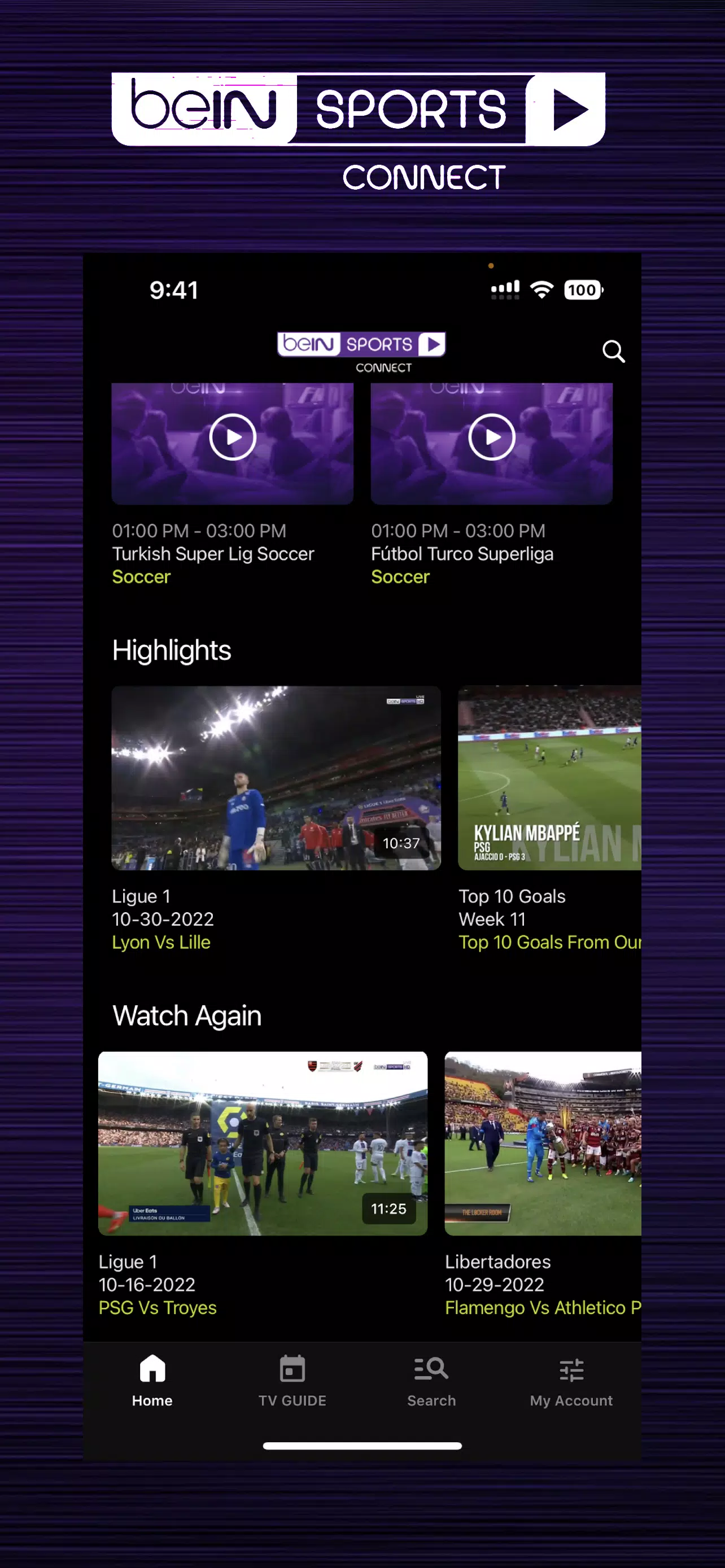 beIN SPORTS CONNECT應用截圖第2張