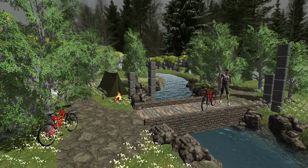 MTB 23 Downhill Bike Simulator Screenshot 1