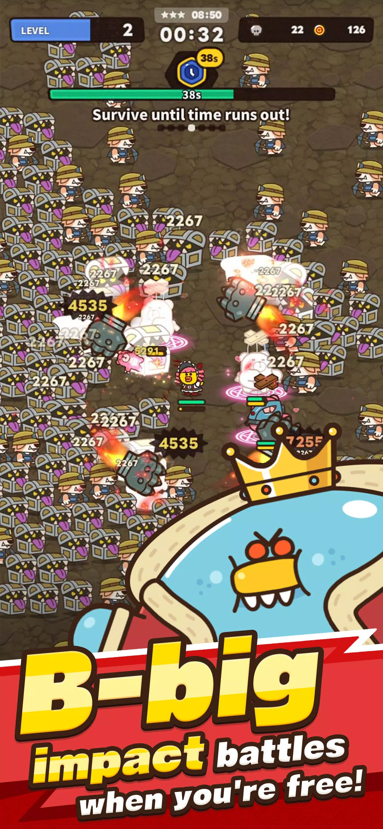 LINE Hero Rumble/Let's rumble!應用截圖第1張