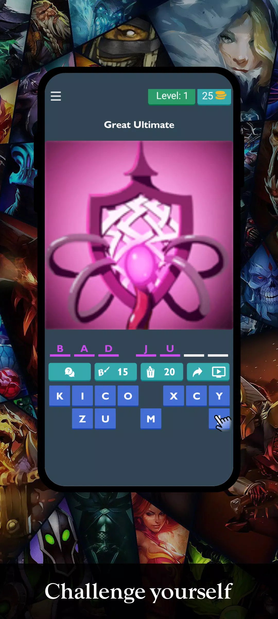 Quiz - Dota 2 Ảnh chụp màn hình 1