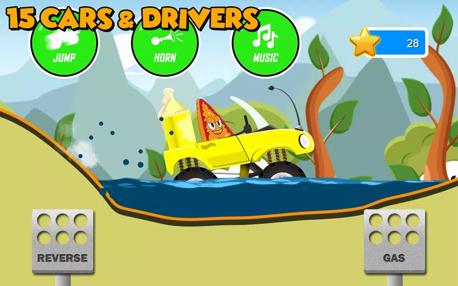 Fun Kids Car Racing Game Tangkapan skrin 4