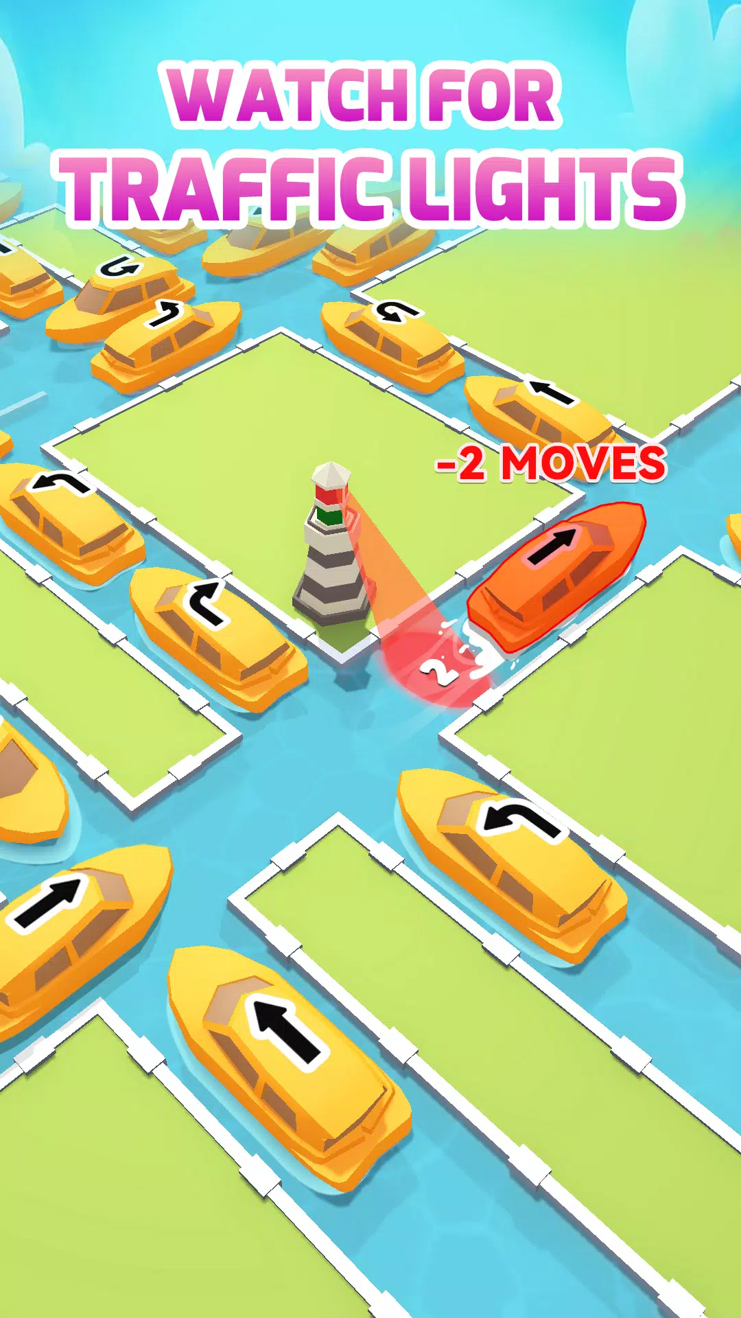 Canal Jam:Traffic Escape Screenshot 3