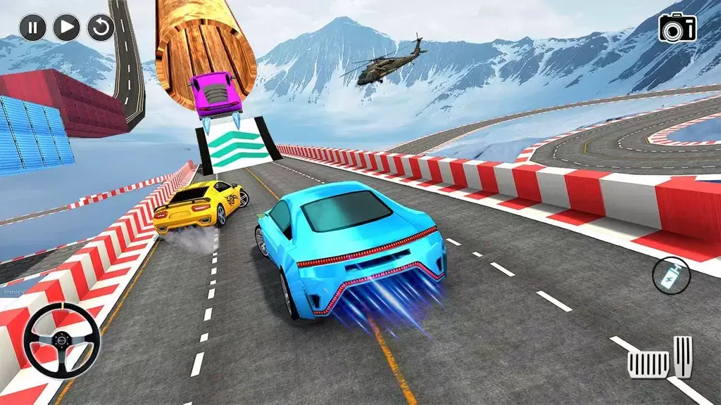 Mega Ramp Car Stunt Racing 3d Schermafbeelding 3