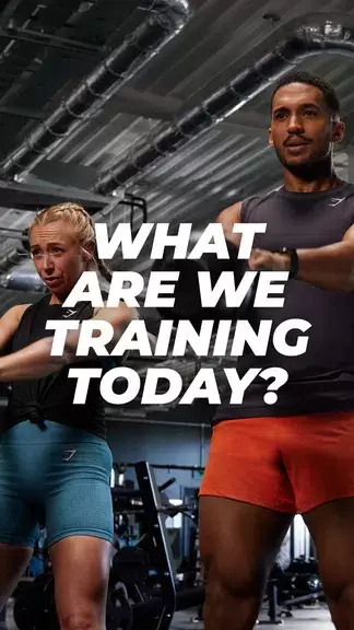 Gymshark Training: Fitness App Captura de pantalla 1