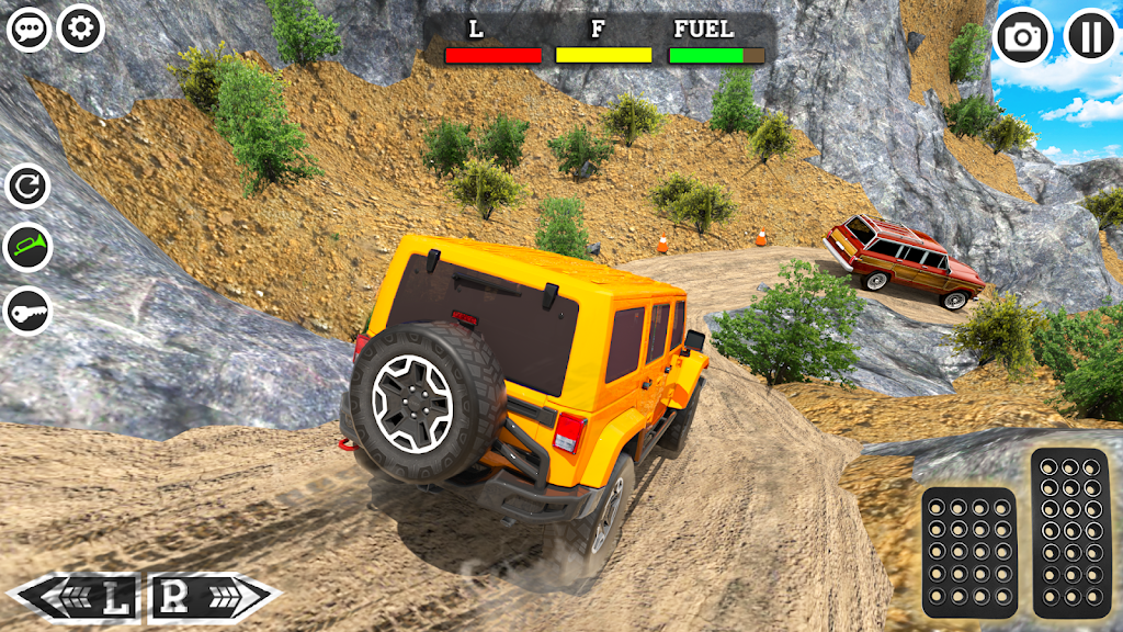 4x4 Mountain Climb Car Games ภาพหน้าจอ 4