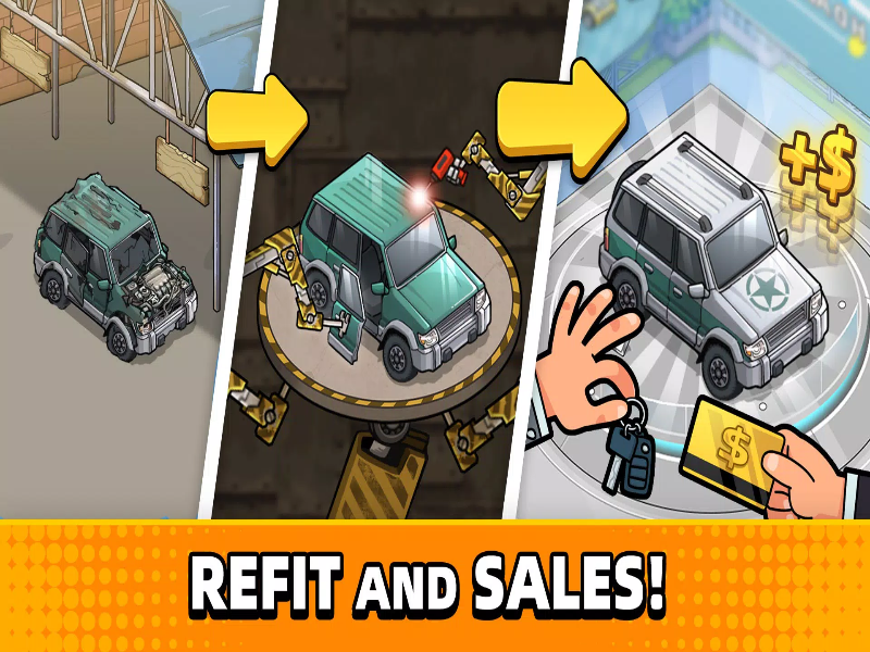 Used Car Tycoon Game MOD APK