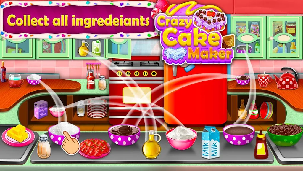 Cake Cooking & Decorate Games Tangkapan skrin 2