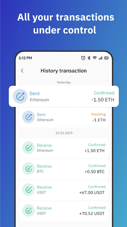 IronWallet Cold Crypto Wallet スクリーンショット 1