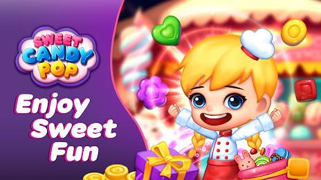 Sweet Candy POP: Match 3 Capture d'écran 1