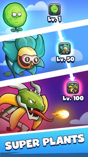 Merge Plants – Monster Defense スクリーンショット 2