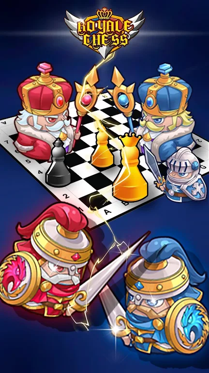 Royale Chess - King's Battle Ekran Görüntüsü 1