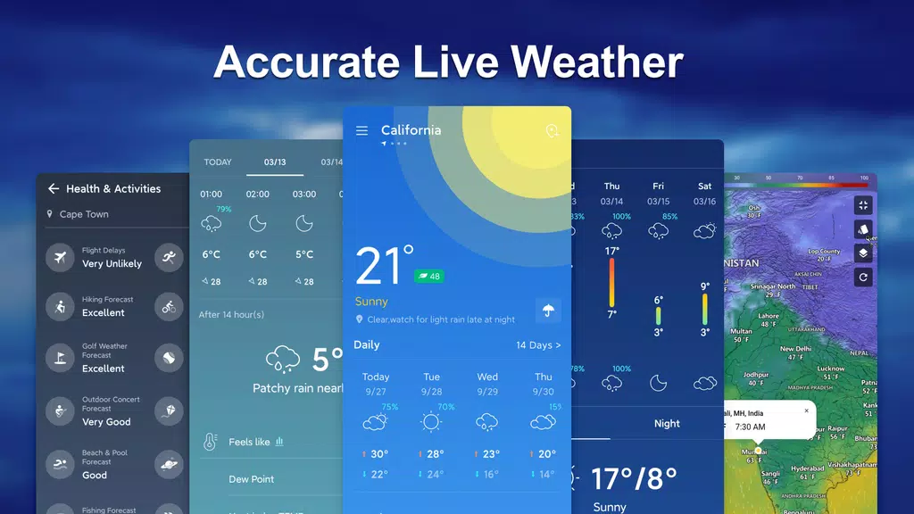 Weather Live: Accurate Weather应用截图第1张