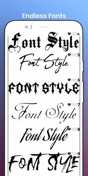 Fonts - Logo Maker Screenshot 3