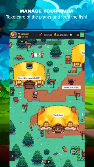 Mana Storia - Classic MMORPG Screenshot 1