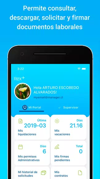 Schermata Rex+ Remuneraciones 1