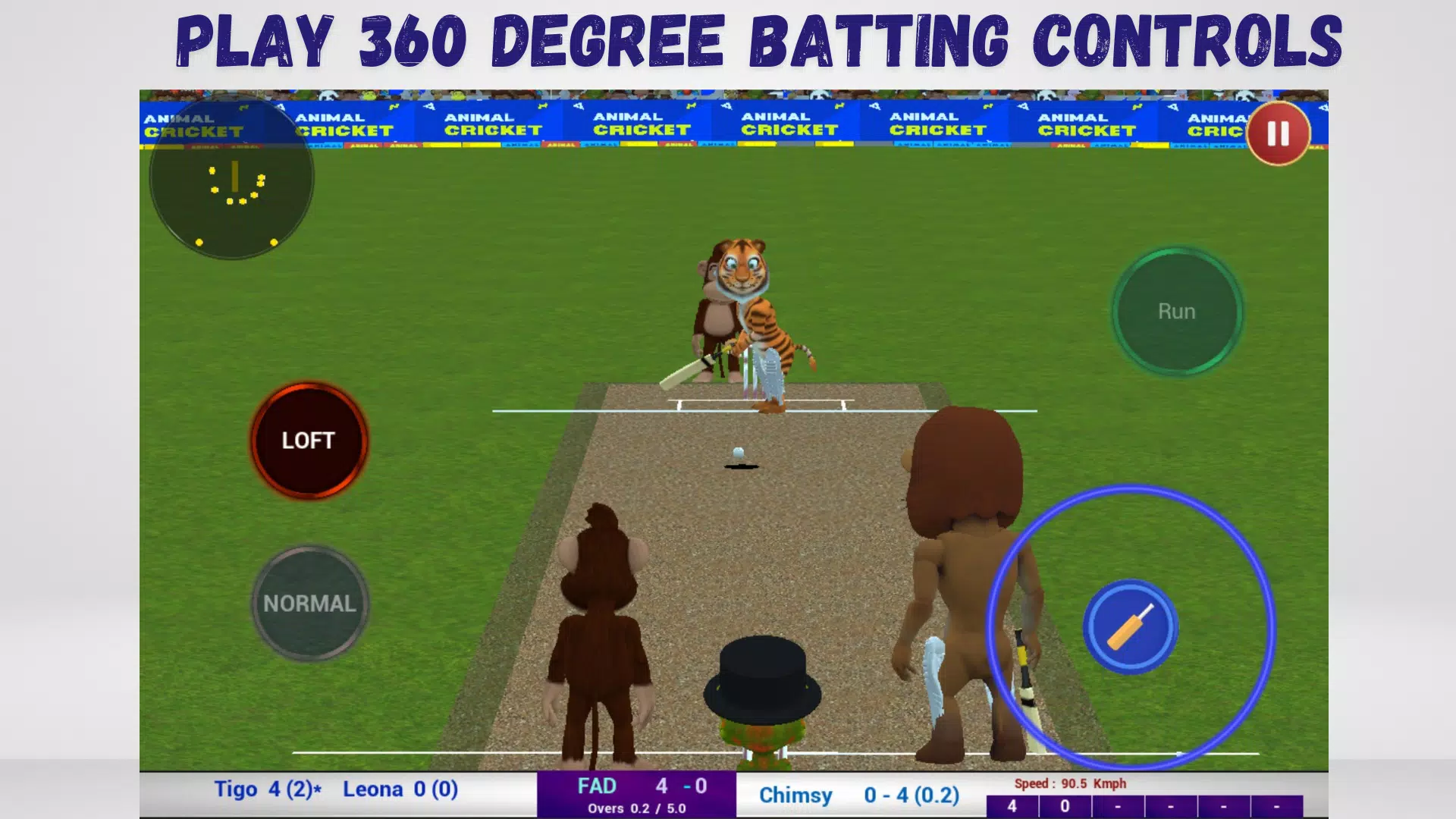 Animal Cricket Screenshot 1