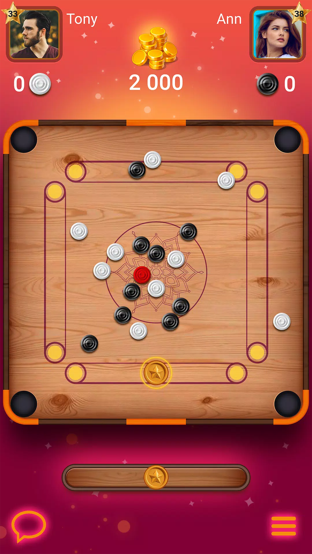 Carrom Lure - Disc pool game স্ক্রিনশট 2