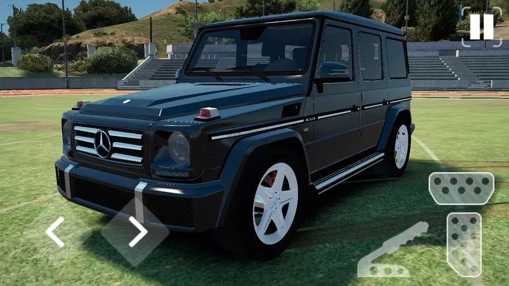 Offroad Mercedes G Car Driver Zrzut ekranu 3