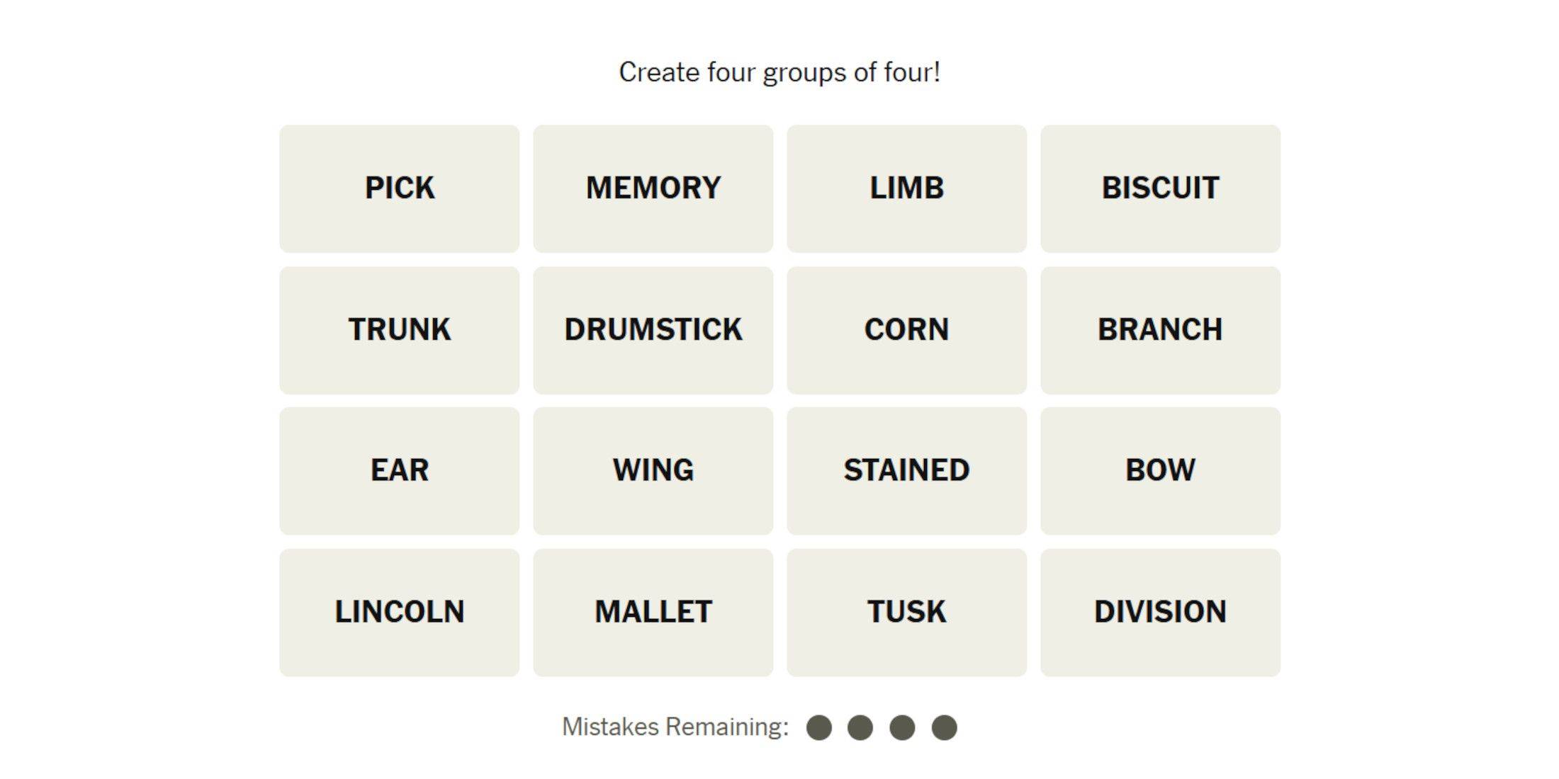 Image 1: List of words in the puzzle