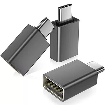 Адаптеры Basesailor USB Type-C в Type-A, упаковка из 3 штук