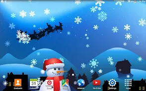 Christmas Magic Live Wallpaper Captura de pantalla 4