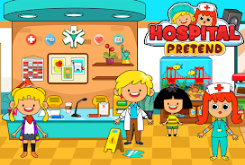 My Pretend Hospital Town Life Captura de tela 2