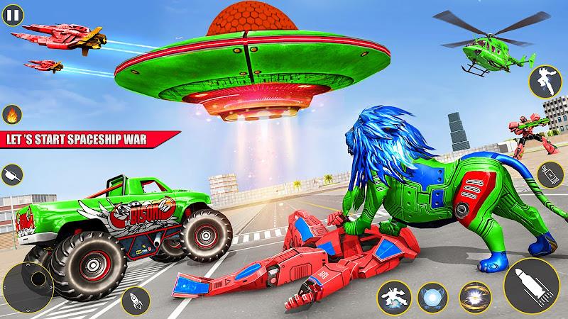 Spaceship Robot Transform Game Tangkapan skrin 4