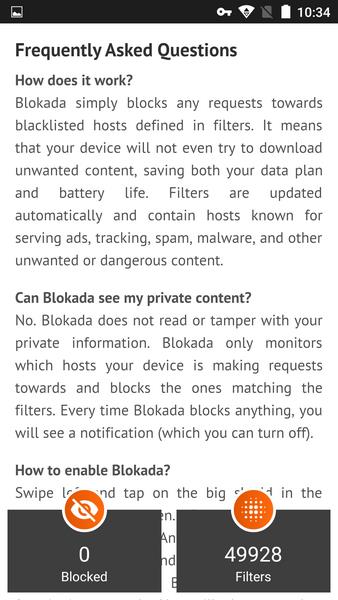 Blokada Slim ภาพหน้าจอ 4