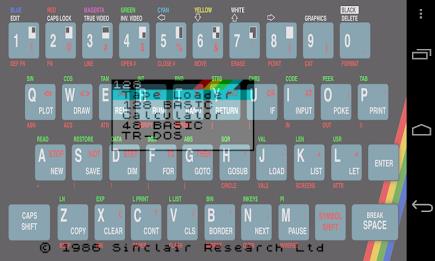 USP - ZX Spectrum Emulator Ảnh chụp màn hình 2