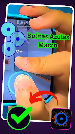 Bolitas Azules Macro ဖန်သားပြင်ဓာတ်ပုံ 2