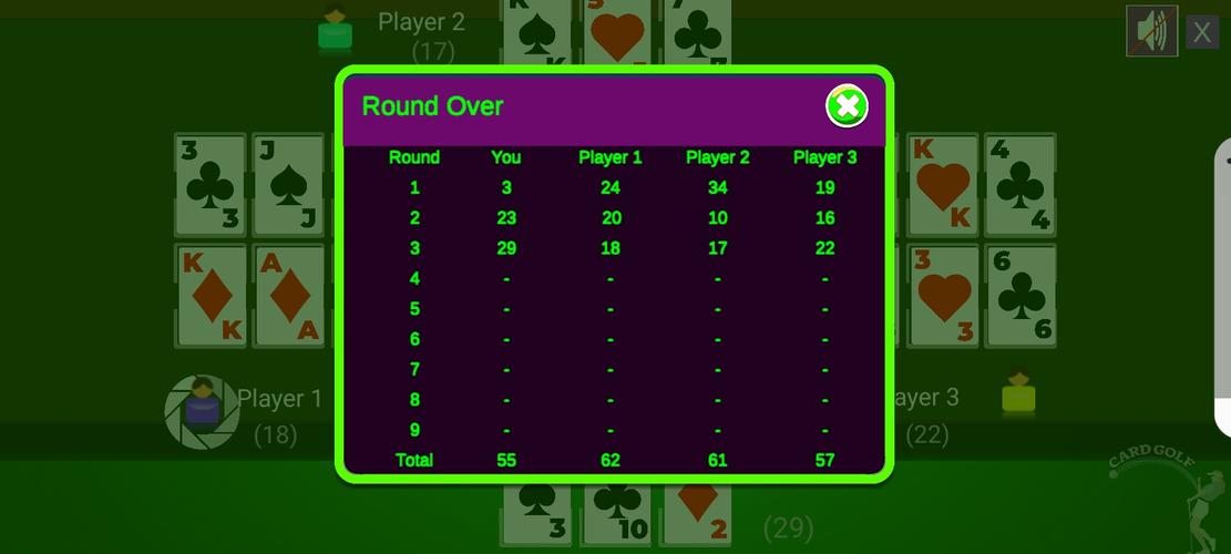 Card Golf Screenshot 3
